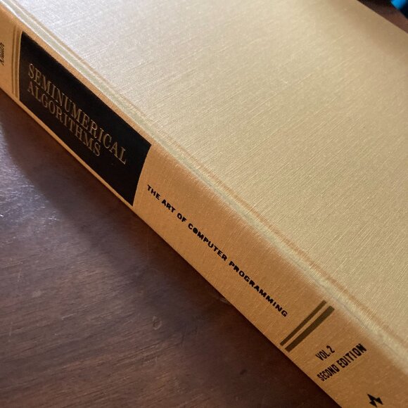 The Art of Computer Programming, Volume 2: Seminumerical Algorithms (2nd Edition - Picture 1 of 4